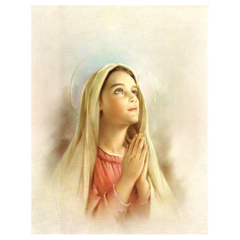 Virgen Niña 20x25