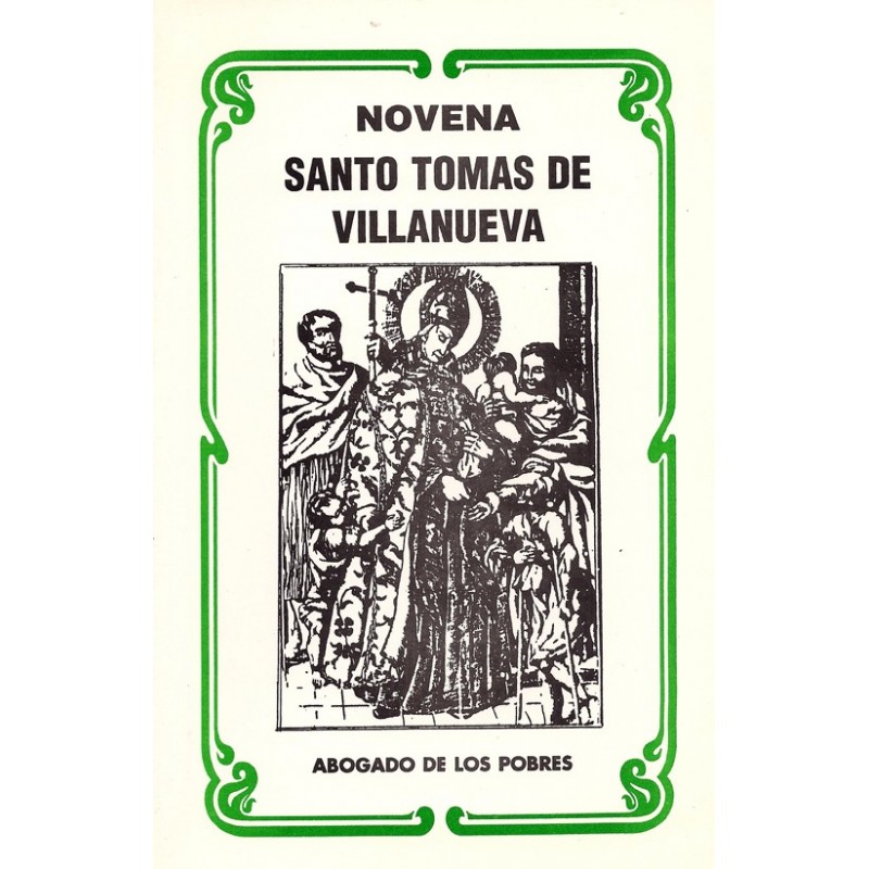 Novena a Santo Tomas de Villanueva