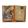 Cuadrito libro Nacimiento relieve