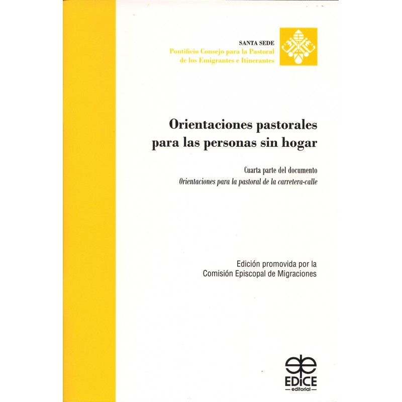 Orientaciones pastorales para las personas sin hogar