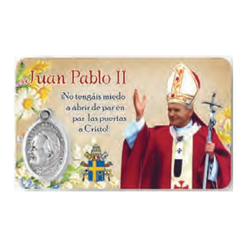 Estampa Juan Pablo II