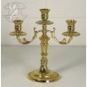 Candelabro alto de 3 brazos