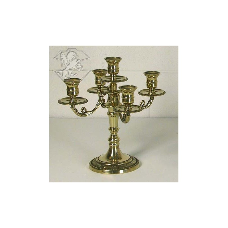 Candelabro alto de 5 brazos