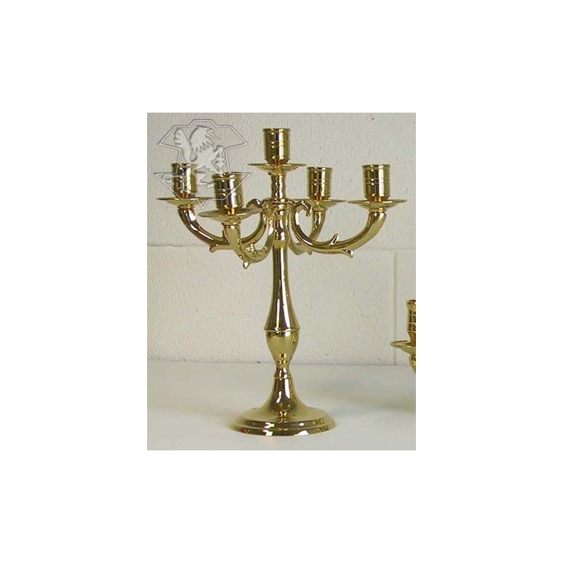 Candelabro alto de 5 brazos