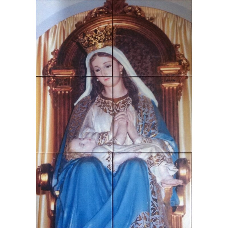 Mosaico Virgen Divina Providencia