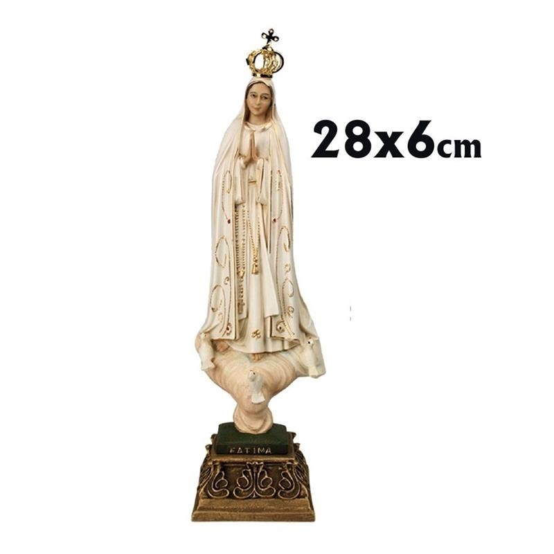 Virgen de Fátima 28 cm.