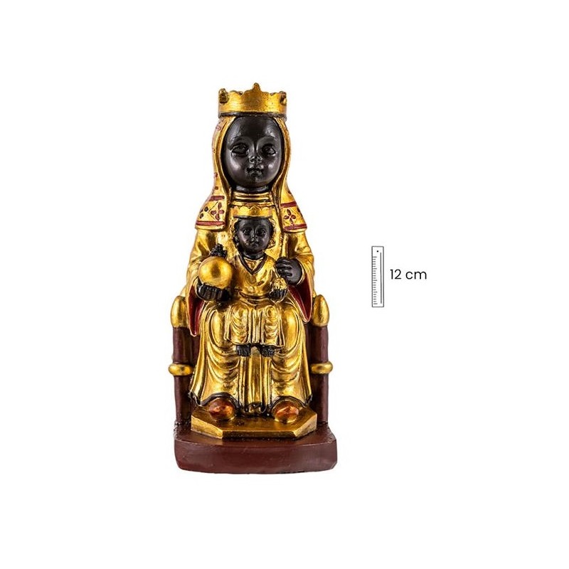 Virgen de Montserrat infantil 12 cm.